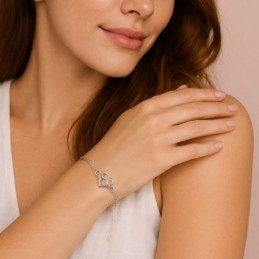 Βραχιόλι Γυναικείο Senza από ασήμι 925