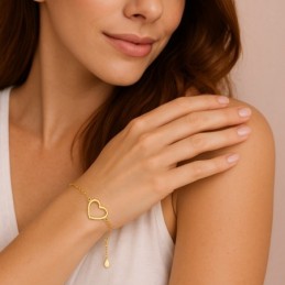 Βραχιόλι Γυναικείο Senza από επιχρυσωμένο ασήμι 925