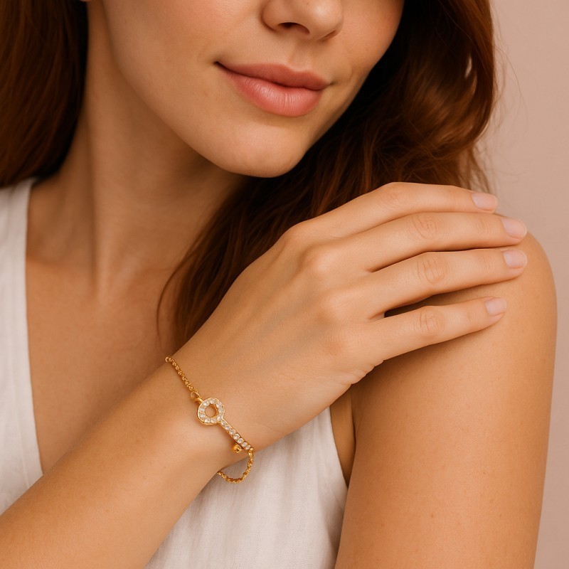 Βραχιόλι Γυναικείο Senza από επιχρυσωμένο ασήμι 925