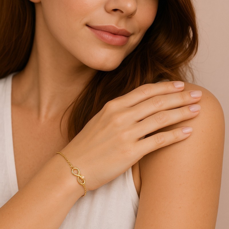 Βραχιόλι Γυναικείο Senza από επιχρυσωμένο ασήμι 925