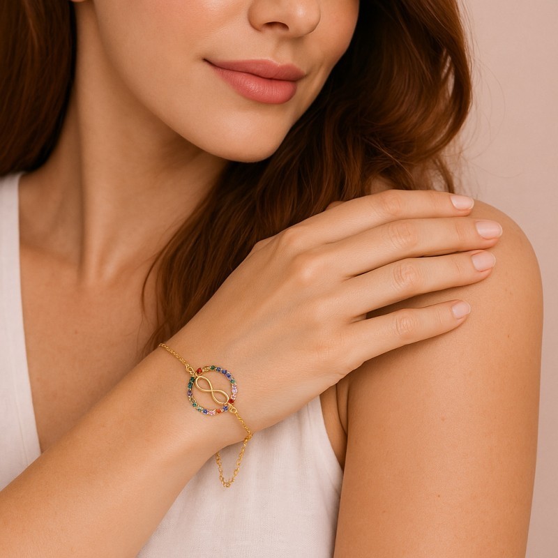 Βραχιόλι Γυναικείο Senza από επιχρυσωμένο ασήμι 925