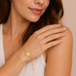 Βραχιόλι Γυναικείο Senza από επιχρυσωμένο ασήμι 925