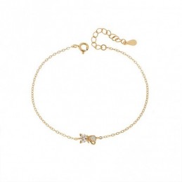 Βραχιόλι Γυναικείο Senza από επιχρυσωμένο ασήμι 925