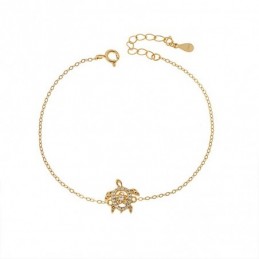 Βραχιόλι Γυναικείο Senza από επιχρυσωμένο ασήμι 925