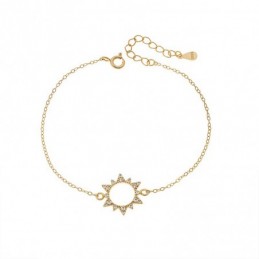 Βραχιόλι Γυναικείο Senza από επιχρυσωμένο ασήμι 925