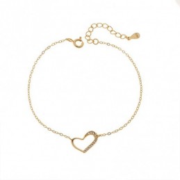 Βραχιόλι Γυναικείο Senza από επιχρυσωμένο ασήμι 925