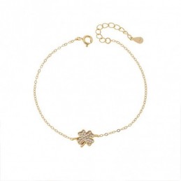 Βραχιόλι Γυναικείο Senza από επιχρυσωμένο ασήμι 925