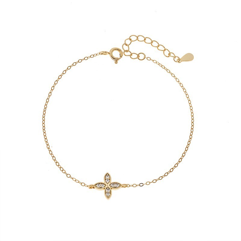 Βραχιόλι Γυναικείο Senza από επιχρυσωμένο ασήμι 925