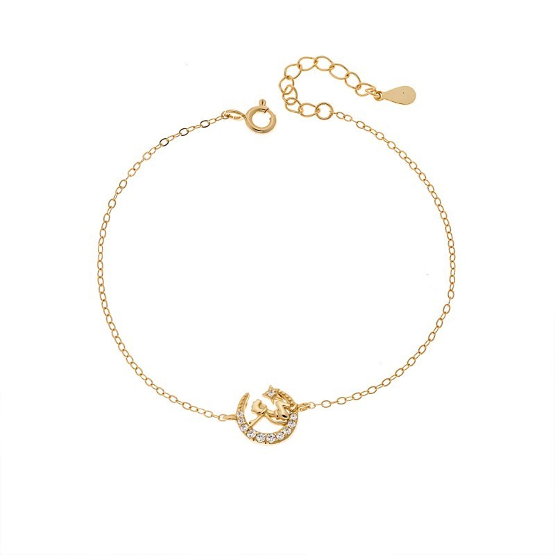 Βραχιόλι Γυναικείο Senza από επιχρυσωμένο ασήμι 925