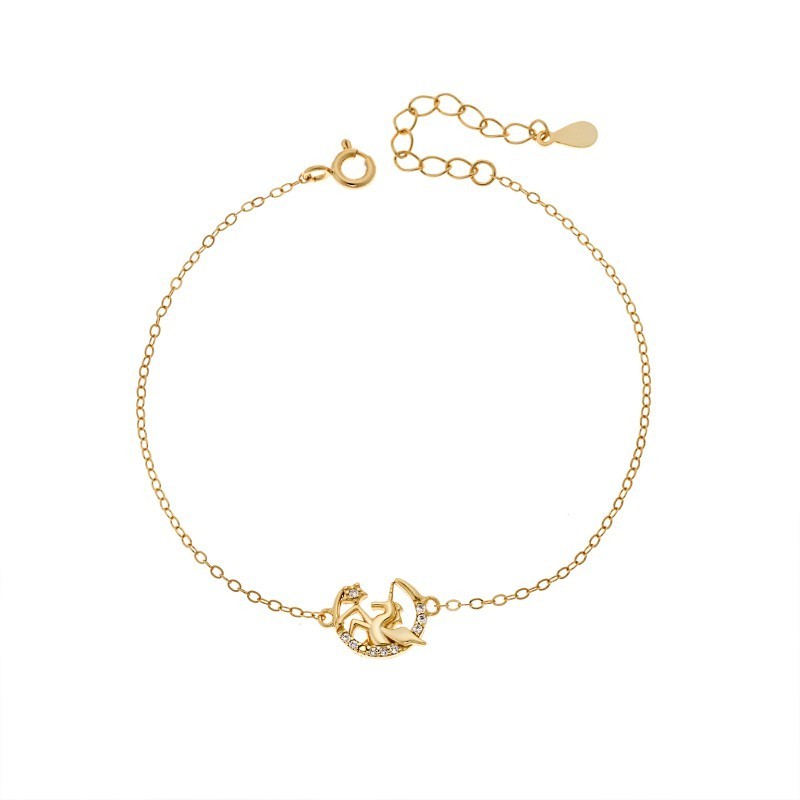 Βραχιόλι Γυναικείο Senza από επιχρυσωμένο ασήμι 925