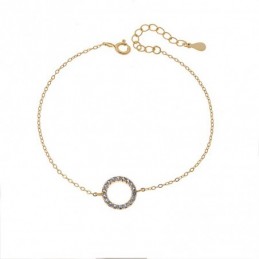 Βραχιόλι Γυναικείο Senza από επιχρυσωμένο ασήμι 925