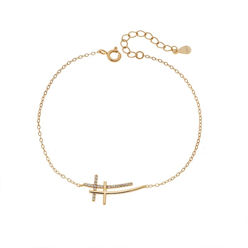 Βραχιόλι Γυναικείο Senza από επιχρυσωμένο ασήμι 925