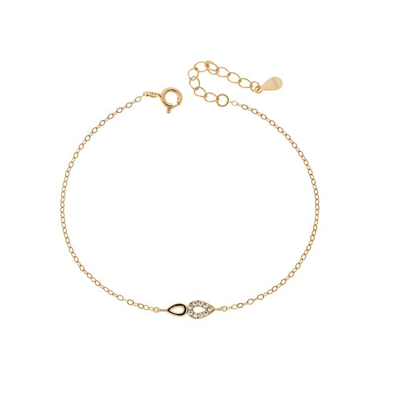 Βραχιόλι Γυναικείο Senza από επιχρυσωμένο ασήμι 925 SSR4680GD