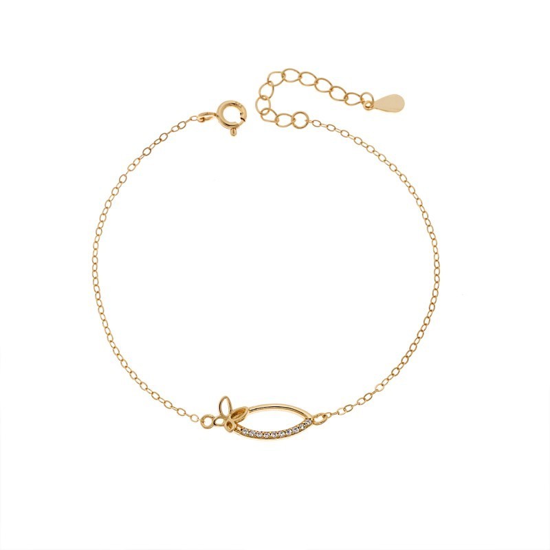 Βραχιόλι Γυναικείο Senza από επχρυσωμένο ασήμι 925