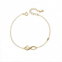 Βραχιόλι Γυναικείο Senza από επχρυσωμένο ασήμι 925