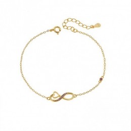 Βραχιόλι Γυναικείο Senza από επχρυσωμένο ασήμι 925