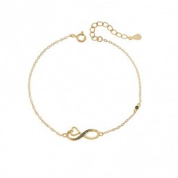 Βραχιόλι Γυναικείο Senza από επχρυσωμένο ασήμι 925