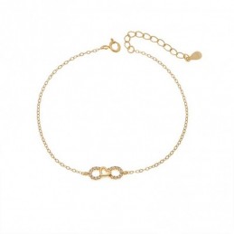 Βραχιόλι Γυναικείο Senza από επχρυσωμένο ασήμι 925