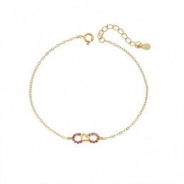 Βραχιόλι Γυναικείο Senza από επχρυσωμένο ασήμι 925