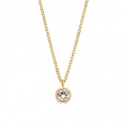 Κολιέ SENZA Silver 925 Gold Plated SSR2241GD