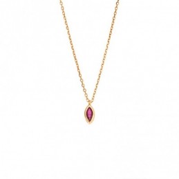 Μενταγιόν Senza Silver 925 Gold Plated