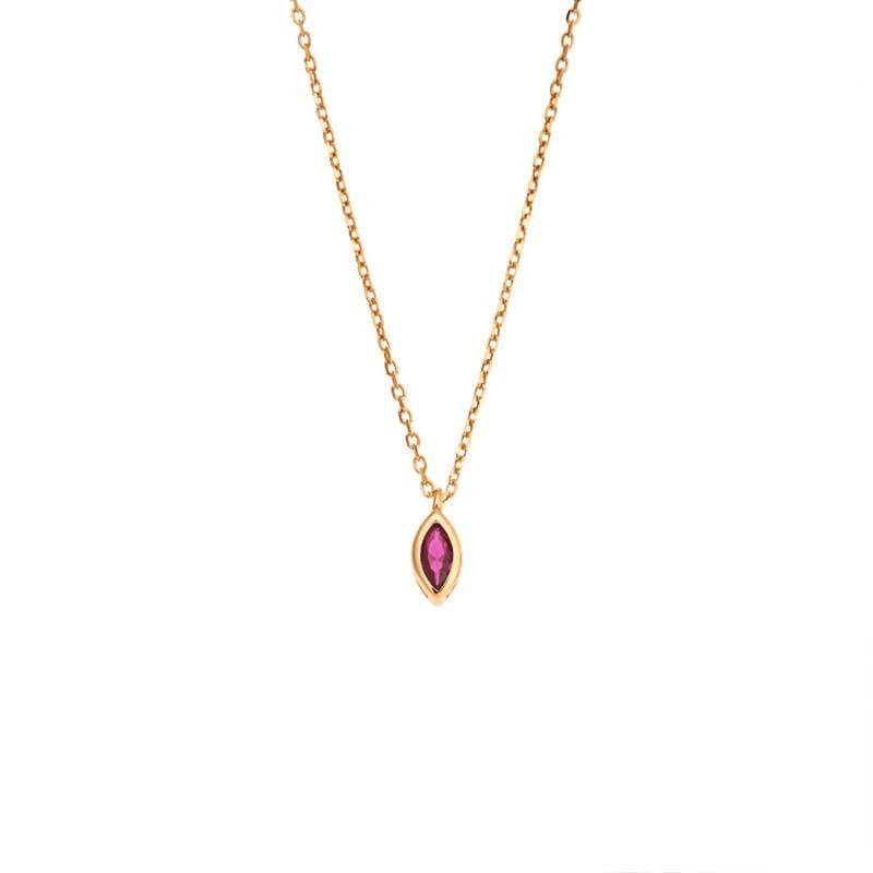 Μενταγιόν Senza Silver 925 Gold Plated