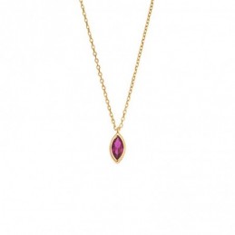 Μενταγιόν Senza Silver 925 Gold Plated