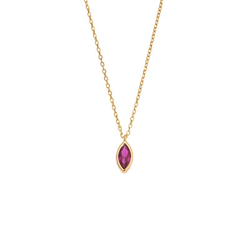 Μενταγιόν Senza Silver 925 Gold Plated