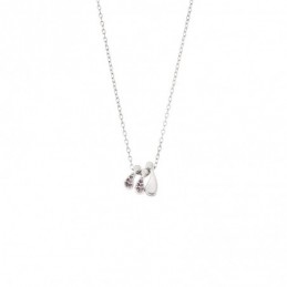 Κολιέ Senza ασήμι 925 με οικογένεια