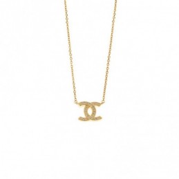 Κολιέ Senza από επιχρυσωμένο ασήμι 925