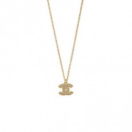 Κολιέ Senza από επιχρυσωμένο ασήμι 925