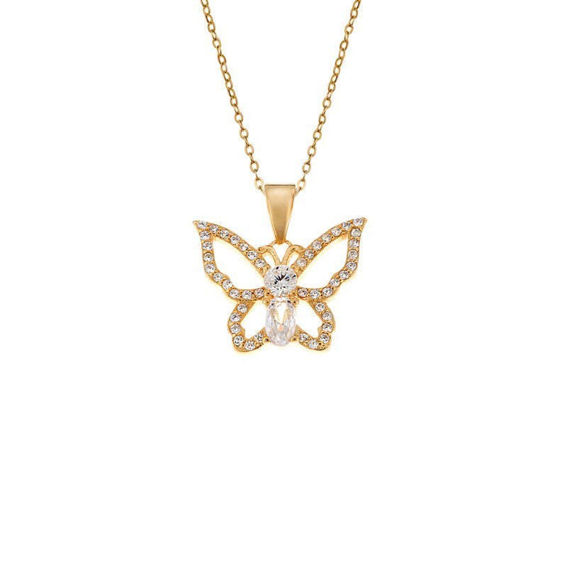 Μοτίφ Senza από επιχρυσωμένο ασήμι 925