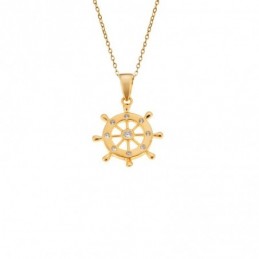 Μοτίφ Senza από επιχρυσωμένο ασήμι 925