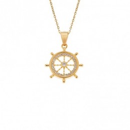 Μοτίφ Senza από επιχρυσωμένο ασήμι 925