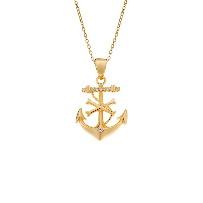 Μοτίφ Senza από επιχρυσωμένο ασήμι 925