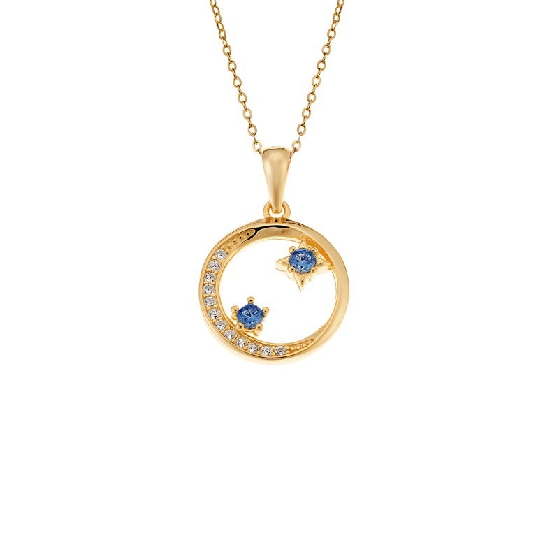 Μοτίφ Senza από επιχρυσωμένο ασήμι 925