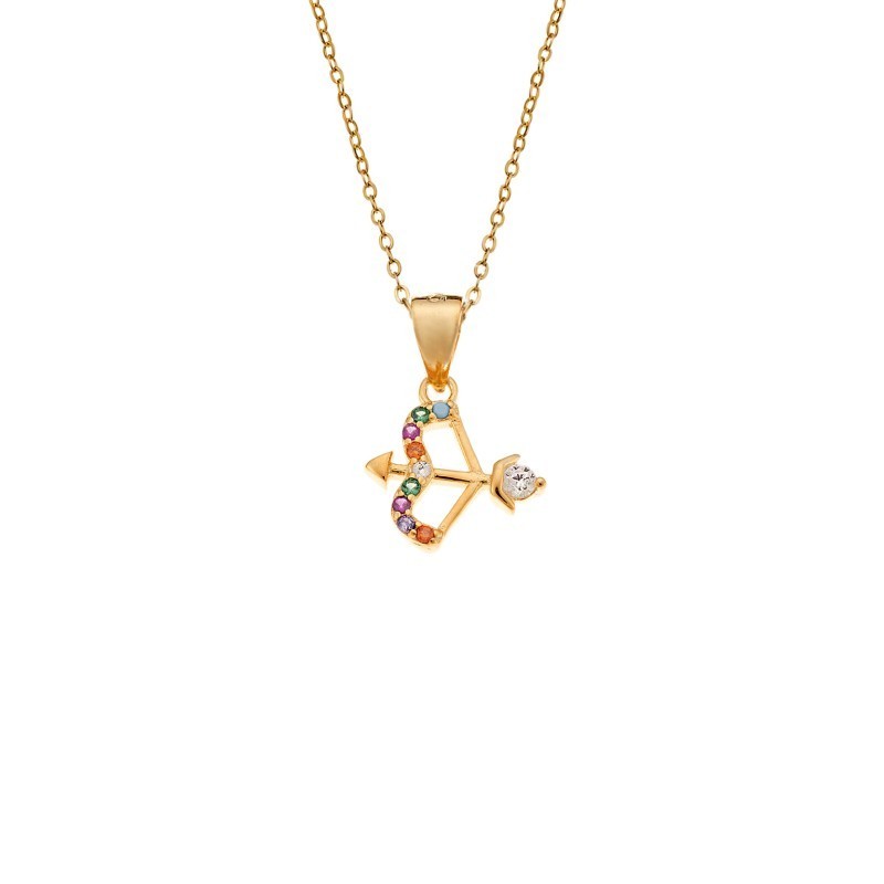 Μοτίφ Senza από επιχρυσωμένο ασήμι 925