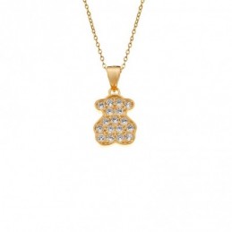 Μοτίφ Senza από επιχρυσωμένο ασήμι 925