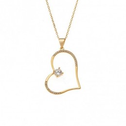 Μενταγιόν Senza από επιχρυσωμένο ασήμι 925