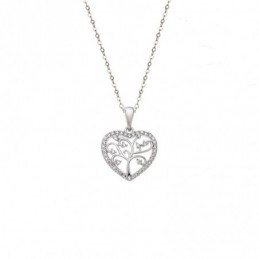 Μενταγιόν Senza από ασήμι 925