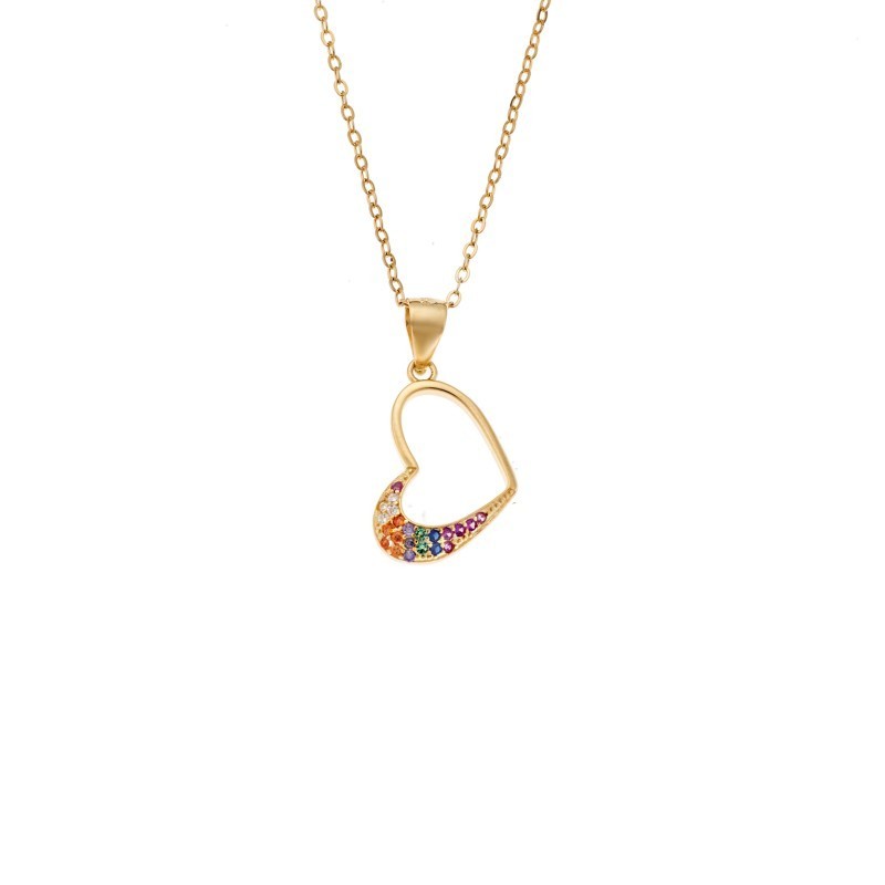 Μενταγιόν Senza από επιχρυσωμένο ασήμι 925