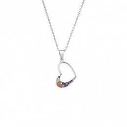 Μενταγιόν Senza από ασήμι 925