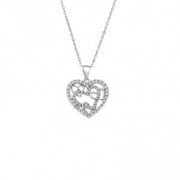 Μενταγιόν Senza από ασήμι 925