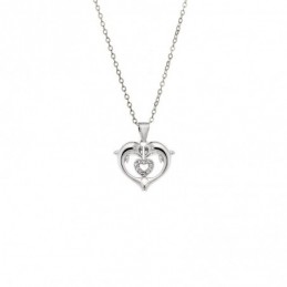 Μενταγιόν Senza από ασήμι 925