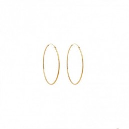 Κρίκος SENZA Silver 925 Gold Plated SSR2763GD