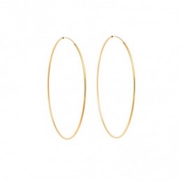 Κρίκος SENZA Silver 925 Gold Plated SSR2766GD