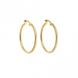 Σκουλαρίκια Γυναικεία Senza από επιχρυσωμένο ασήμι 925