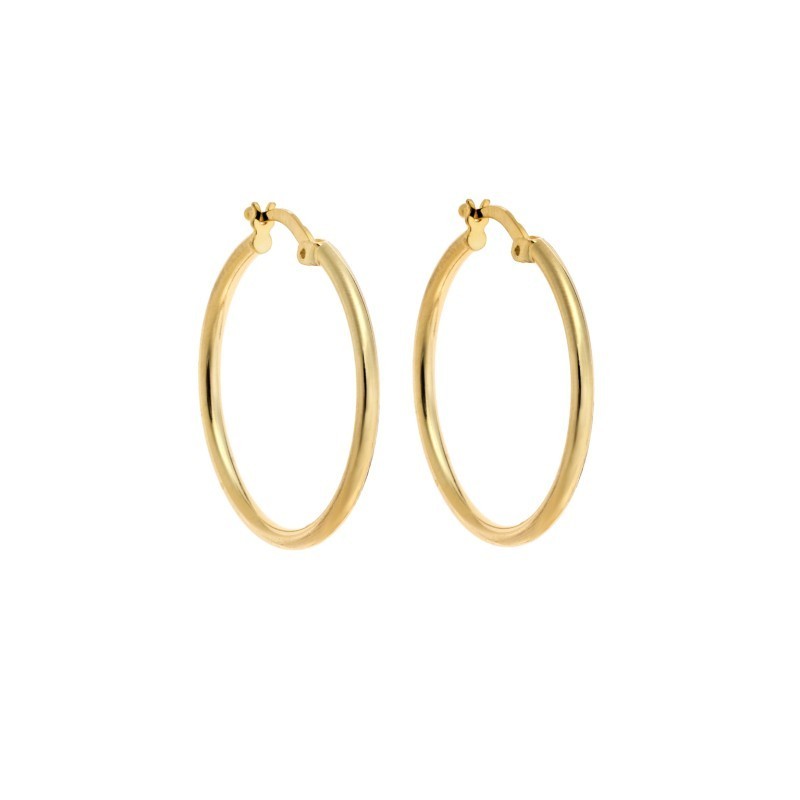 Σκουλαρίκια Γυναικεία Senza από επιχρυσωμένο ασήμι 925