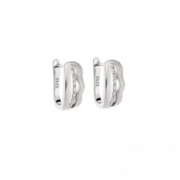 Σκουλαρίκια SENZA Κρίκοι Ασήμι 925