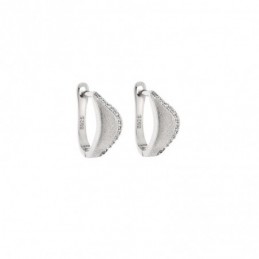 Σκουλαρίκια SENZA Κρίκοι Ασήμι 925